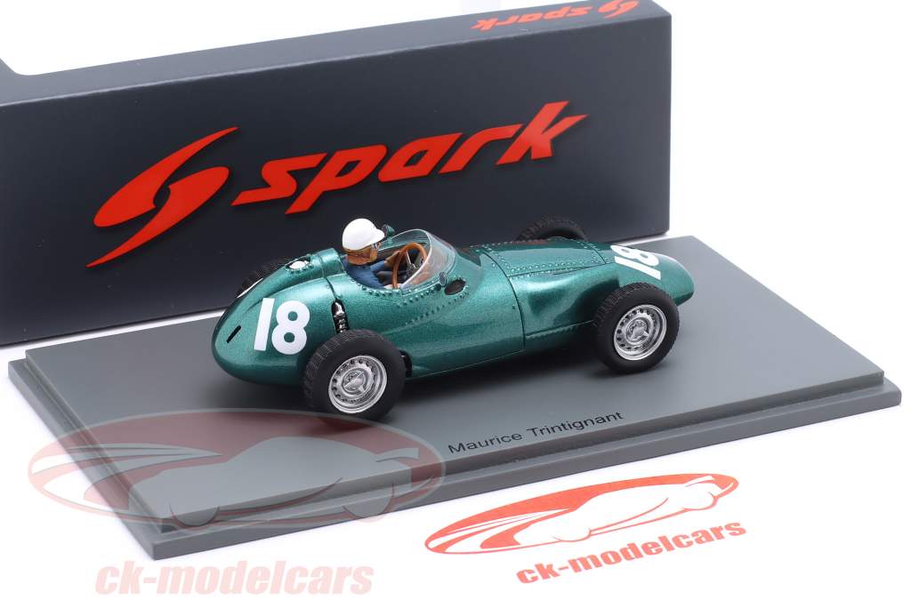 Spark 1:43 Maurice Trintignant BRM P25 #18 フランス GP 式 1 1958