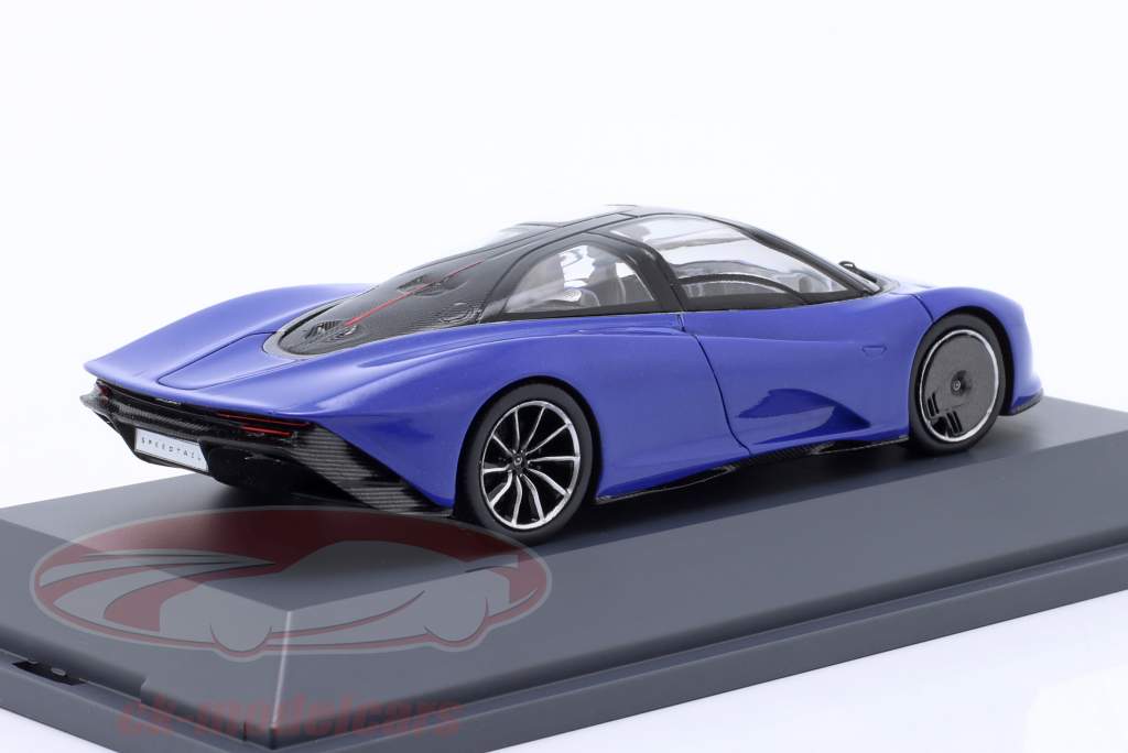 McLaren Speedtail Año de construcción 2020 azul 1:43 Schuco