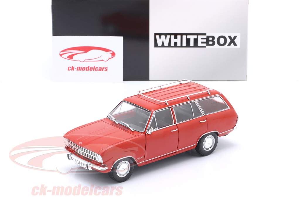 Opel Kadett B Caravan 建設年 1965 赤 1:24 WhiteBox