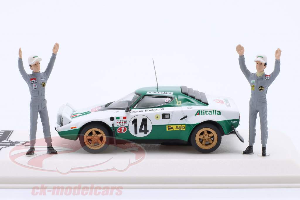 Lancia Stratos HF #14 gagnant Rallye Monte Carlo 1975 Munari, Mannucci 1:43 Ixo