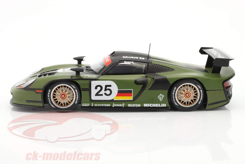 Porsche 911 GT1 #25 Pre-Qualifying 24h LeMans 1997 Porsche AG 1:18 WERK83