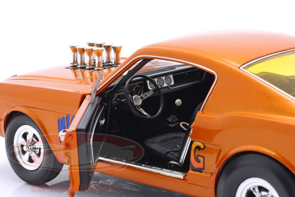 Ford Mustang A / FX "Rat Fink Mighyt Mustang" Baujahr 1965 orange 1:18 GMP