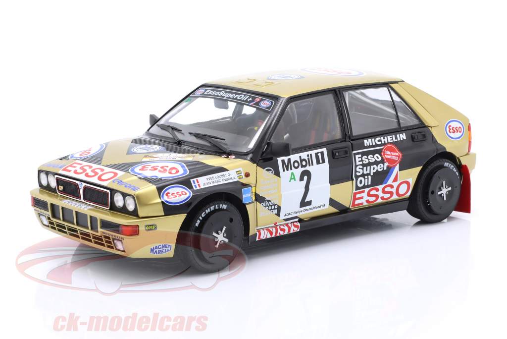 Lancia Delta HF Integrale #2 3° ADAC Rallye Germania ERC campione 1989 1:18 Solido