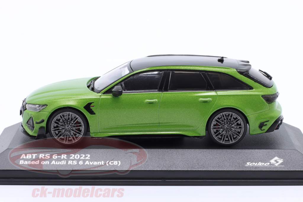 Audi RS 6-R Abt Année de construction 2020 Java vert 1:43 Solido