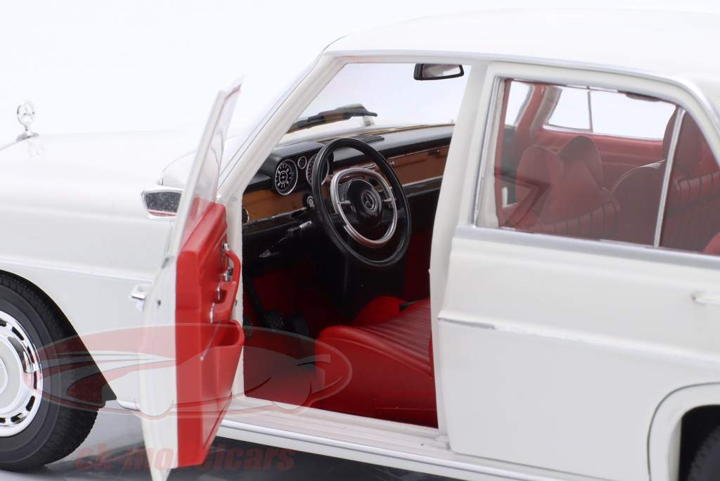 Mercedes-Benz 250 SE (W108) Ano de construção 1967 branco 1:18 Norev