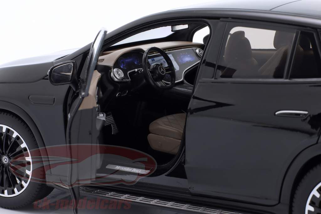 Mercedes-Benz EQE AMG Line SUV year 2023 obsidian black 1:18 NZG
