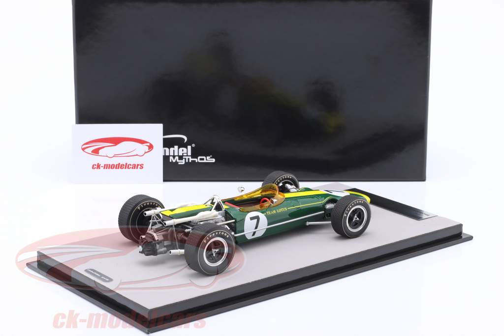 Jim Clark Lotus 43 #7 南アフリカ GP 式 1 1967 1:18 Tecnomodel