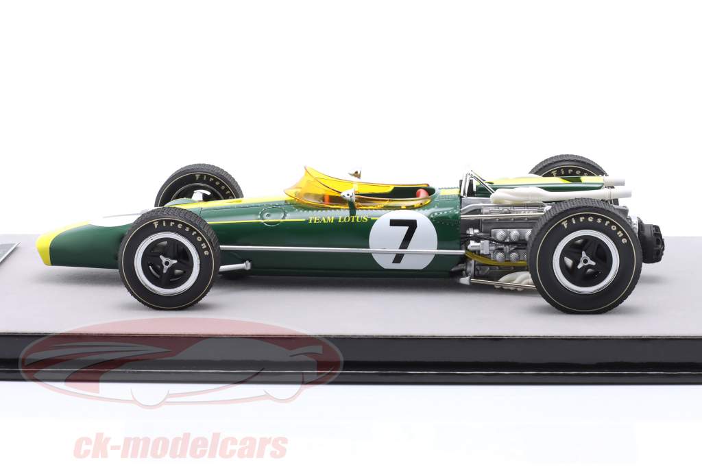 Jim Clark Lotus 43 #7 Sudáfrica GP fórmula 1 1967 1:18 Tecnomodel