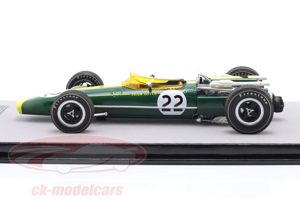 Jim Clark Lotus 43 #22 Itália GP Fórmula 1 1966 1:18 Tecnomodel