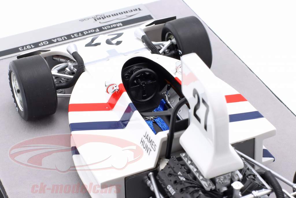 James Hunt March 731 #27 VS GP formule 1 1973 1:18 Tecnomodel