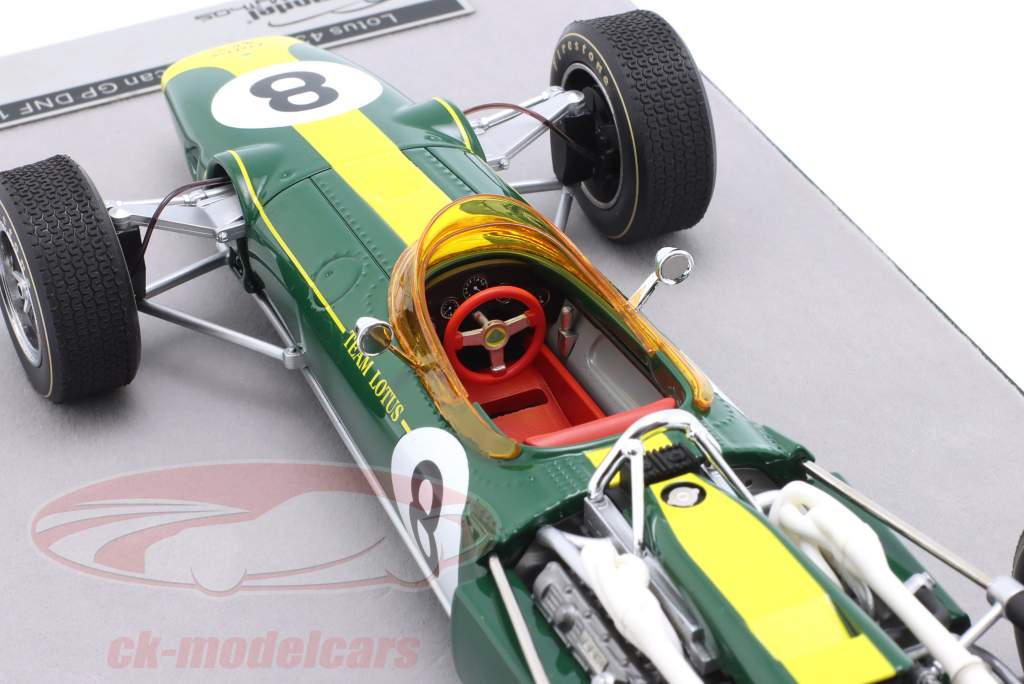 Graham Hill Lotus 43 #8 Sudáfrica GP fórmula 1 1967 1:18 Tecnomodel