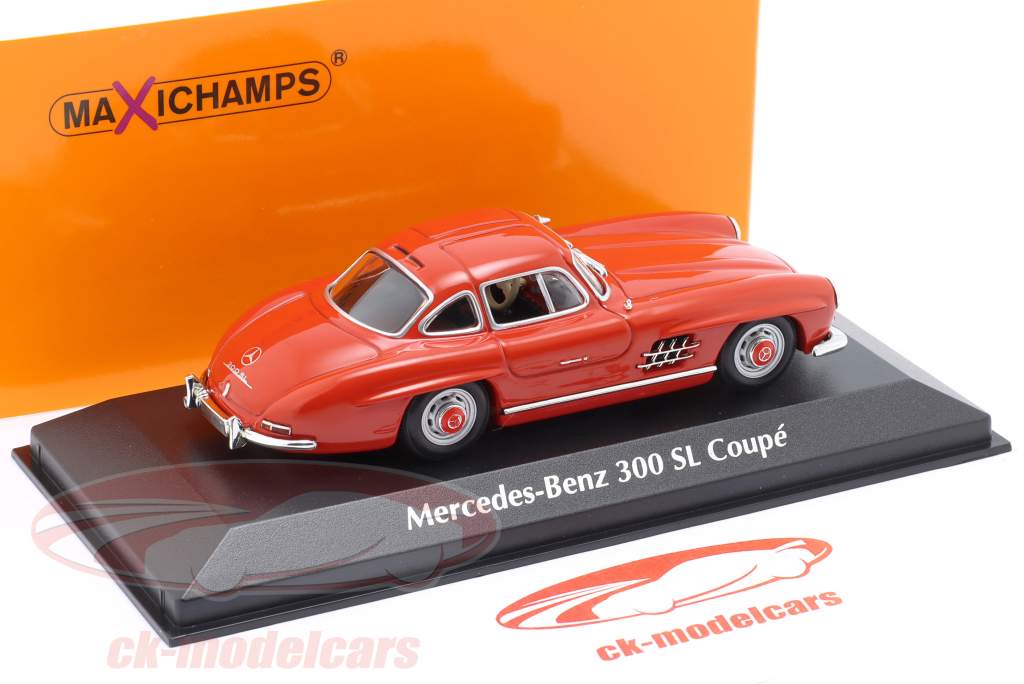 Mercedes-Benz 300 SL (W198 I) Año de construcción 1955 rojo 1:43 Minichamps