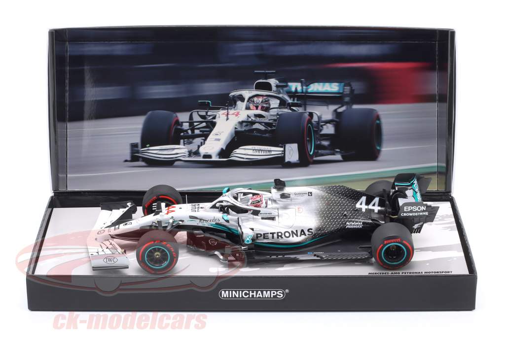 L. Hamilton Mercedes-AMG F1 W10 #44 Deutschland GP Formel 1 Weltmeister 2019 1:18 Minichamps