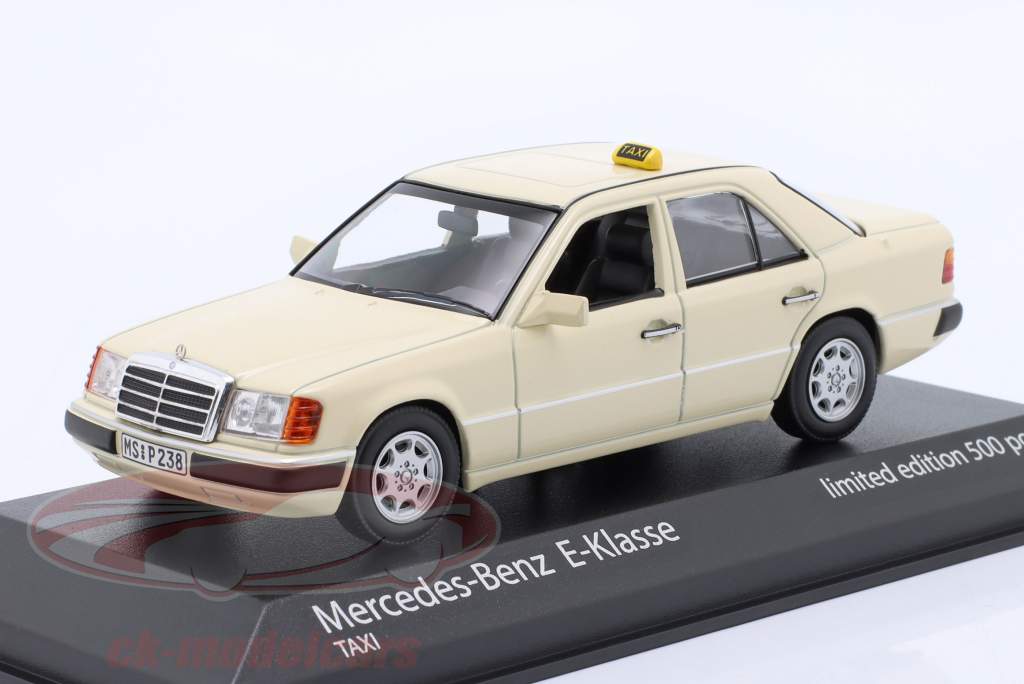 Mercedes-Benz 230E (W124) Taxi Год постройки 1990 Фильм: Tatort Münster 1:43 Minichamps