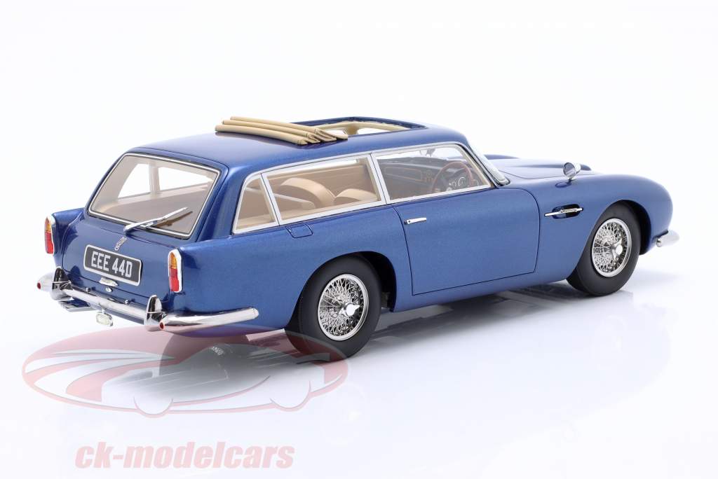 Aston Martin DB5 Shooting Brake Harold Radford 1964 azul metálico 1:18 Cult Scale