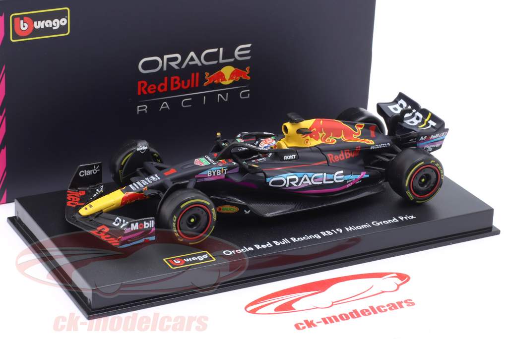 M. Verstappen Red Bull RB19 #1 Sieger Miami GP Formel 1 Weltmeister 2023 1:43 Bburago