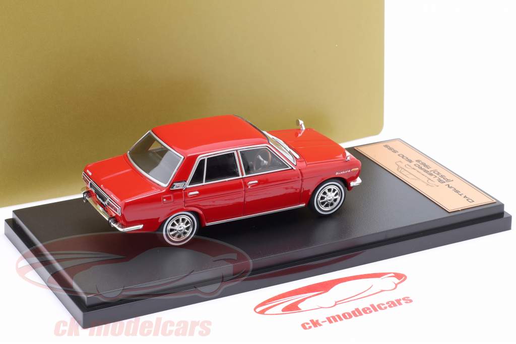 Datsun Bluebird 1600 SSS Anno di costruzione 1969 rosso 1:43 Hachette