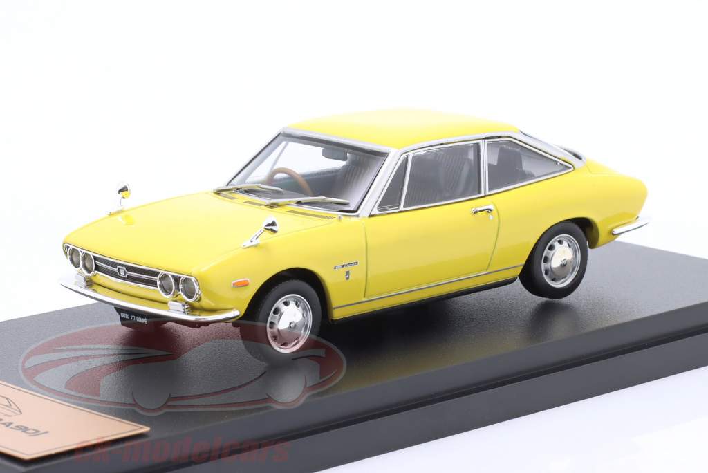 Isuzu 117 Coupe year 1968 yellow 1:43 Hachette