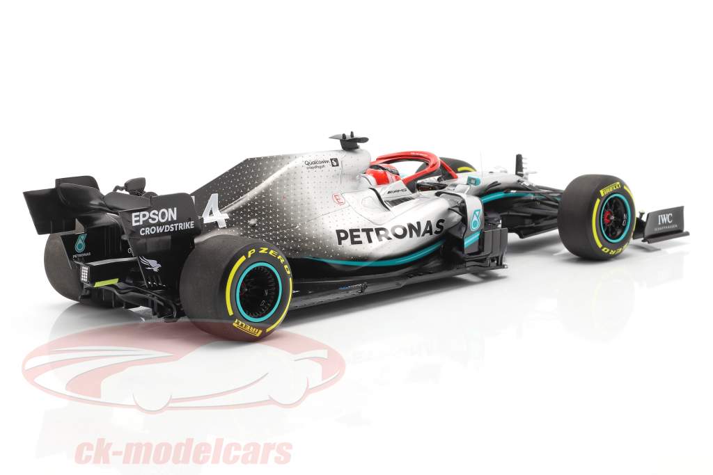 L. Hamilton Mercedes-AMG F1 W10 #44 gagnant Monaco GP formule 1 Champion du monde 2019 1:18 Minichamps