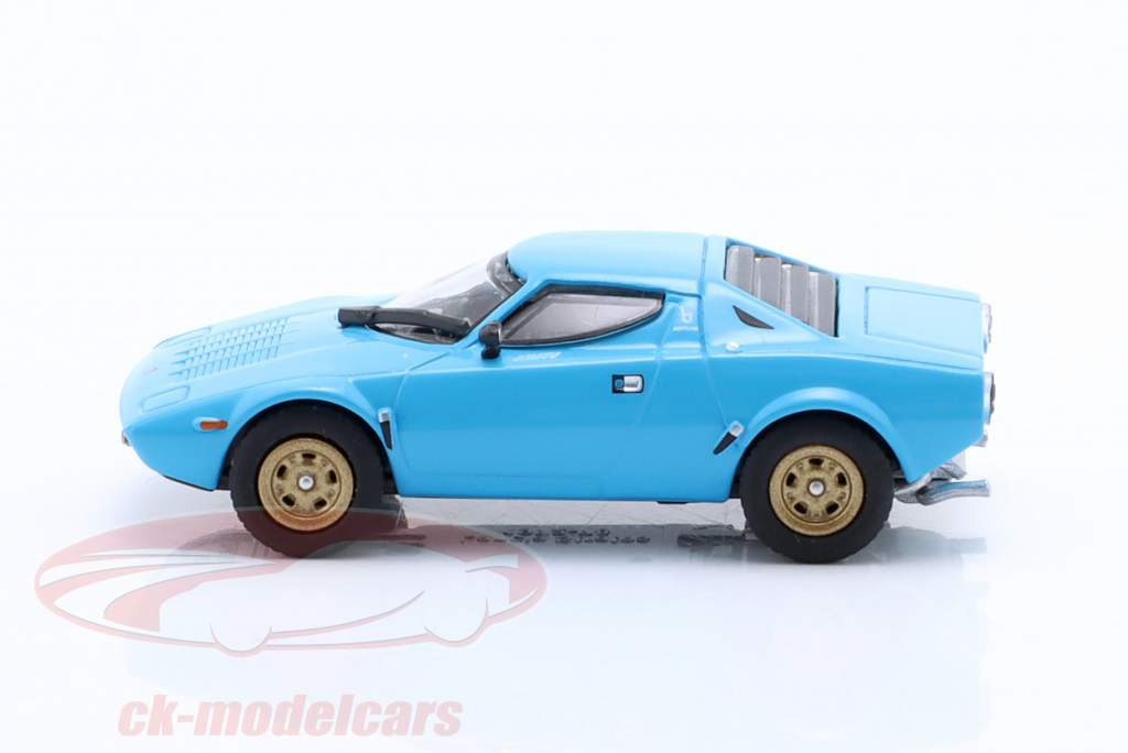 Lancia Stratos Anno di costruzione 1974 Azzurro 1:87 Minichamps