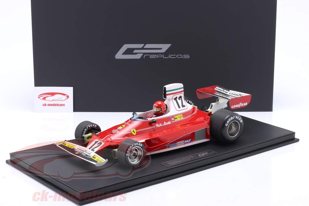 N. Lauda Ferrari 312T #12 winnaar Belg GP formule 1 Wereldkampioen 1975 1:12 GP Replicas