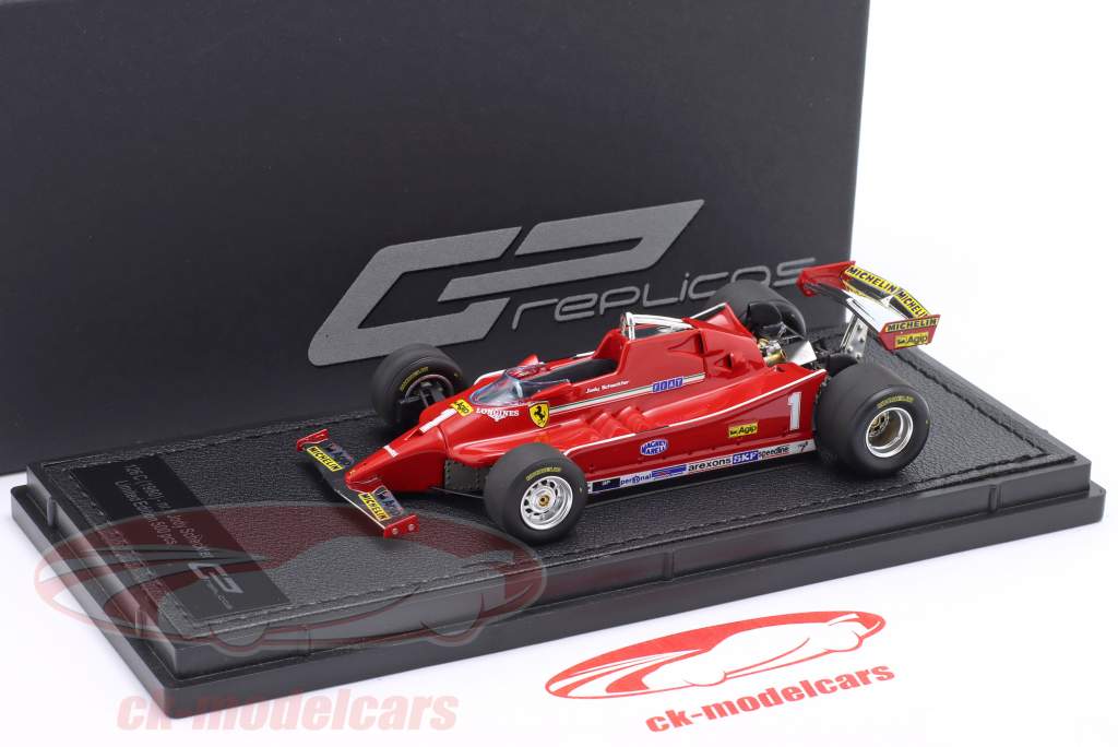 Jody Scheckter Ferrari 126C #1 формула 1 1980 1:43 GP Replicas