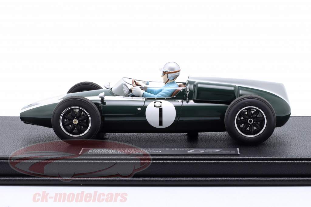 J. Brabham Cooper T53 #1 gagnant Britanique GP formule 1 Champion du monde 1960 1:18 GP Replicas