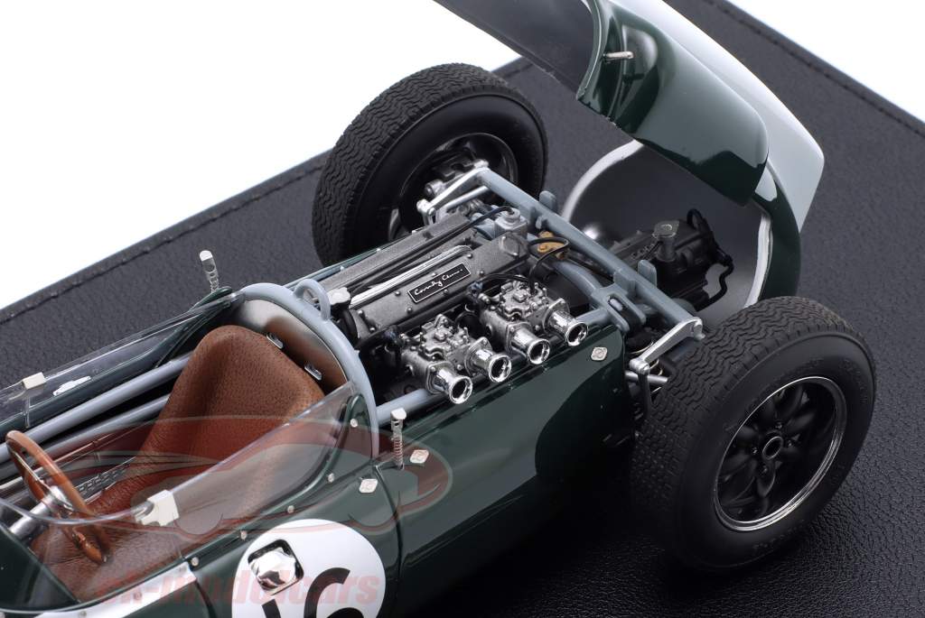 Jack Brabham Cooper T53 #16 ganador Francés GP fórmula 1 Campeón mundial 1960 1:18 GP Replicas