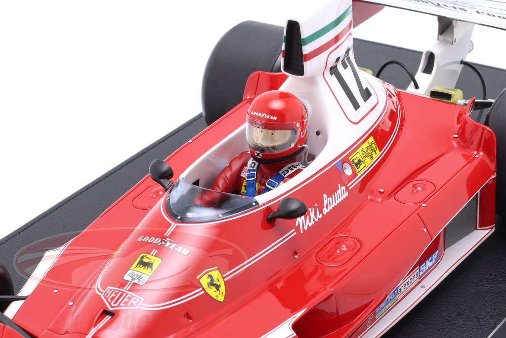 N. Lauda Ferrari 312T #12 Sieger Belgien GP Formel 1 Weltmeister 1975 1:12 GP Replicas