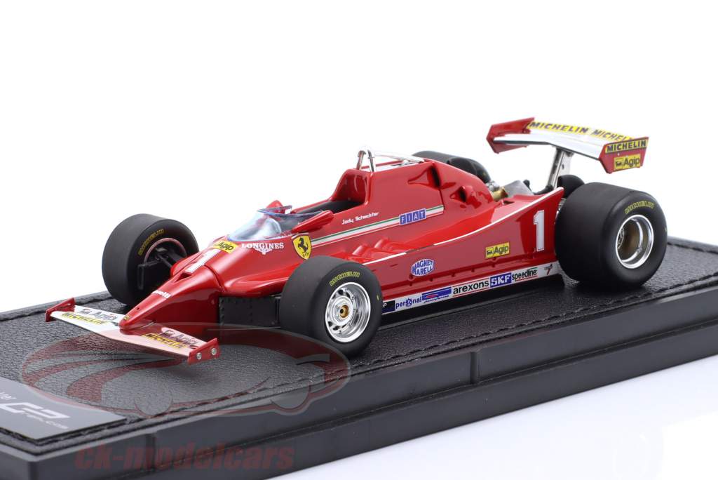 Jody Scheckter Ferrari 126C #1 formule 1 1980 1:43 GP Replicas