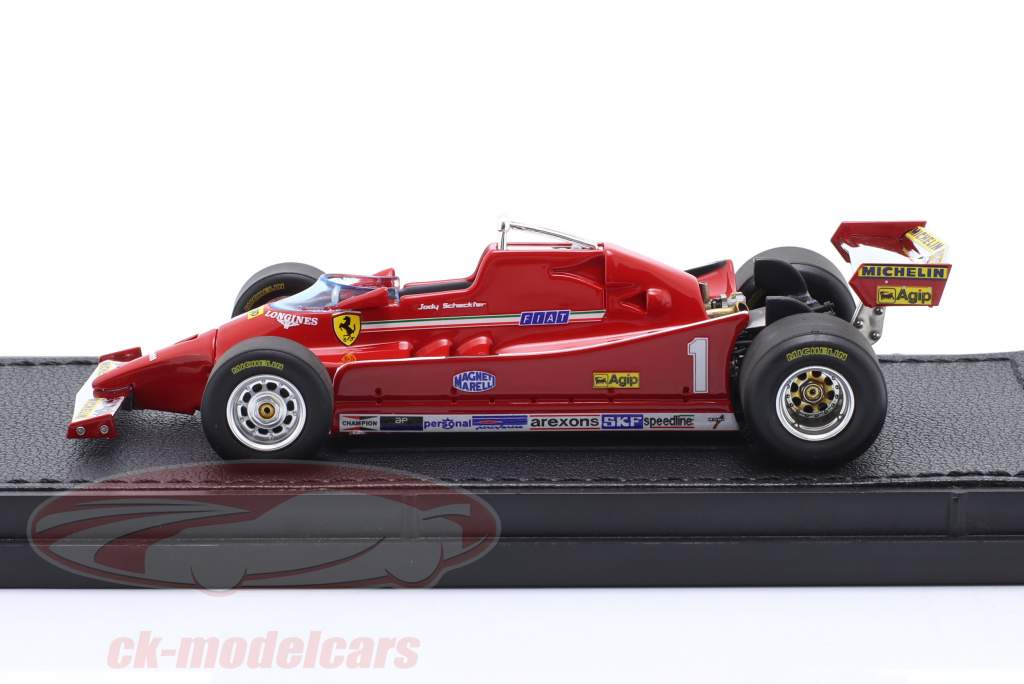 Jody Scheckter Ferrari 126C #1 formule 1 1980 1:43 GP Replicas