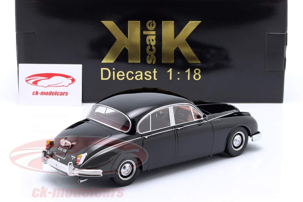 Daimler 250 V8 LHD 建設年 1962 黒 1:18 KK-Scale
