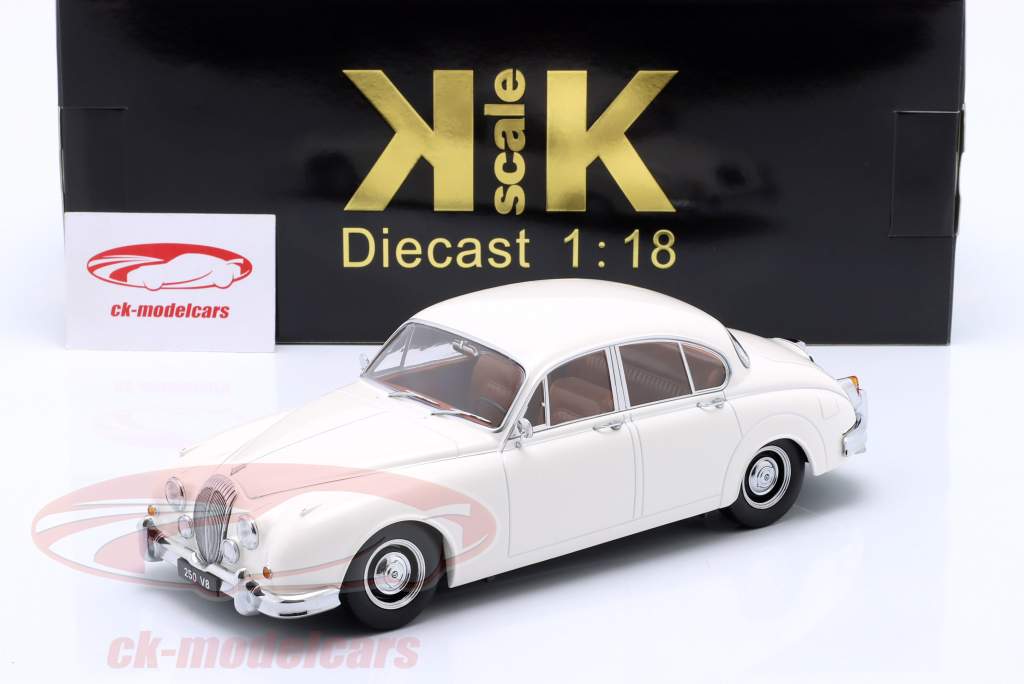 Daimler 250 V8 LHD year 1962 white 1:18 KK-Scale