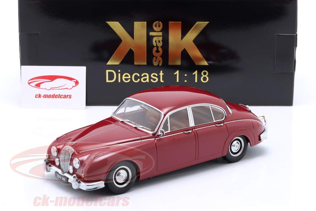 Daimler 250 V8 LHD year 1962 red 1:18 KK-Scale