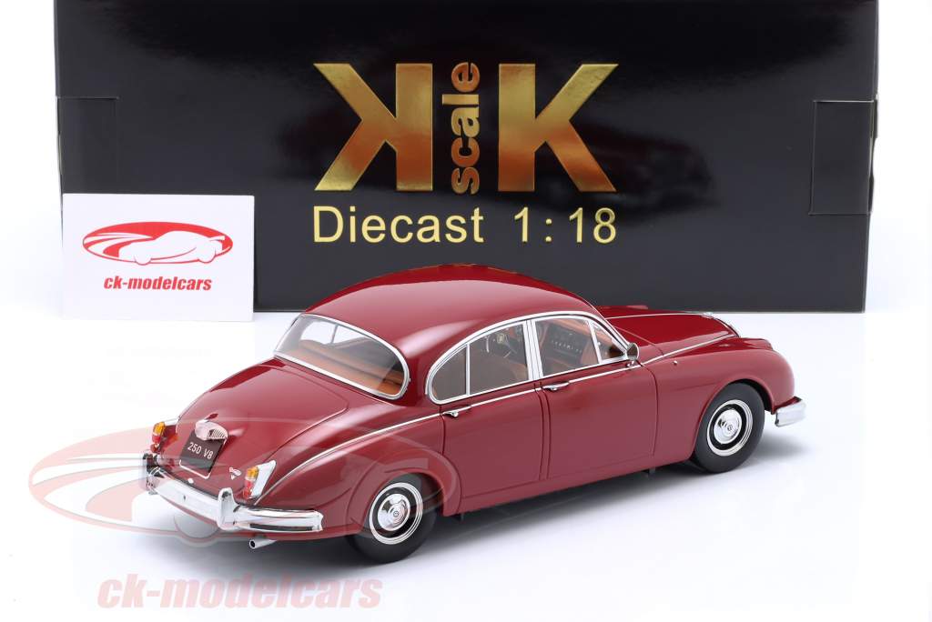 Daimler 250 V8 LHD Baujahr 1962 rot 1:18 KK-Scale