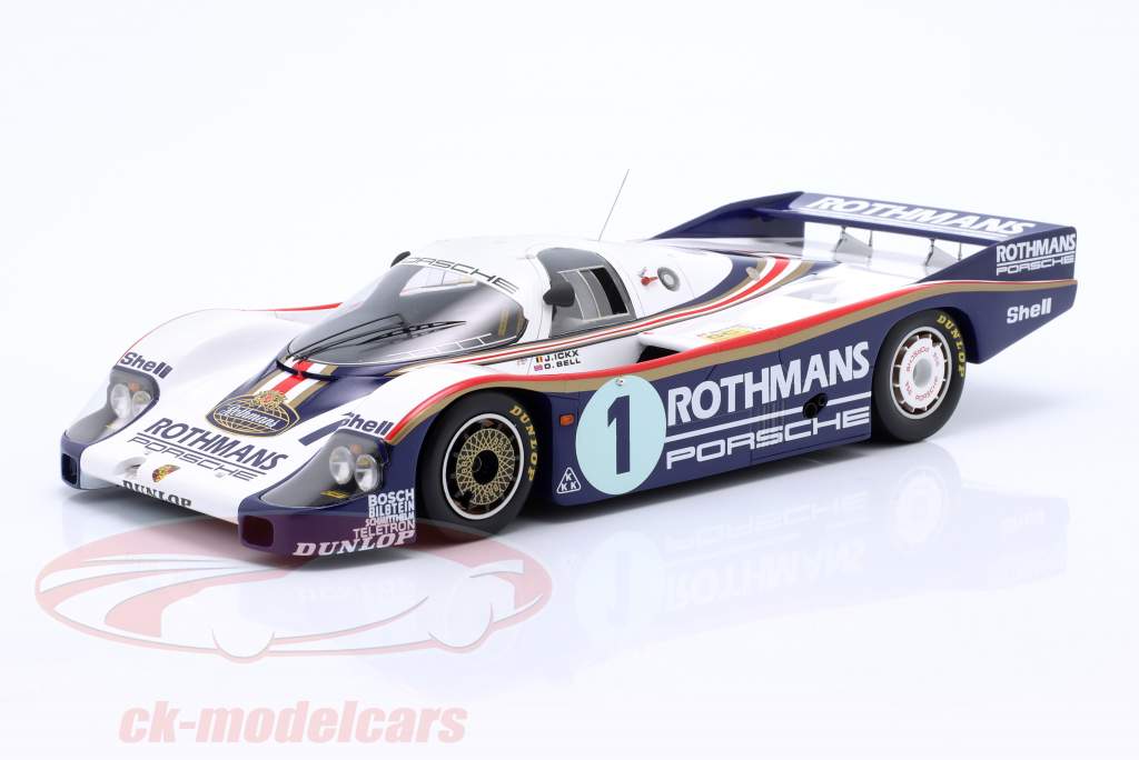 Porsche 956 LH #1 vinder 24h LeMans 1982 Ickx, Bell 1:18 Spark