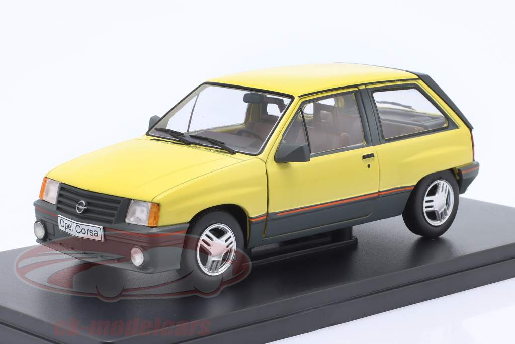 Opel Corsa 1.3 SR Anno di costruzione 1983 giallo 1:24 Hachette