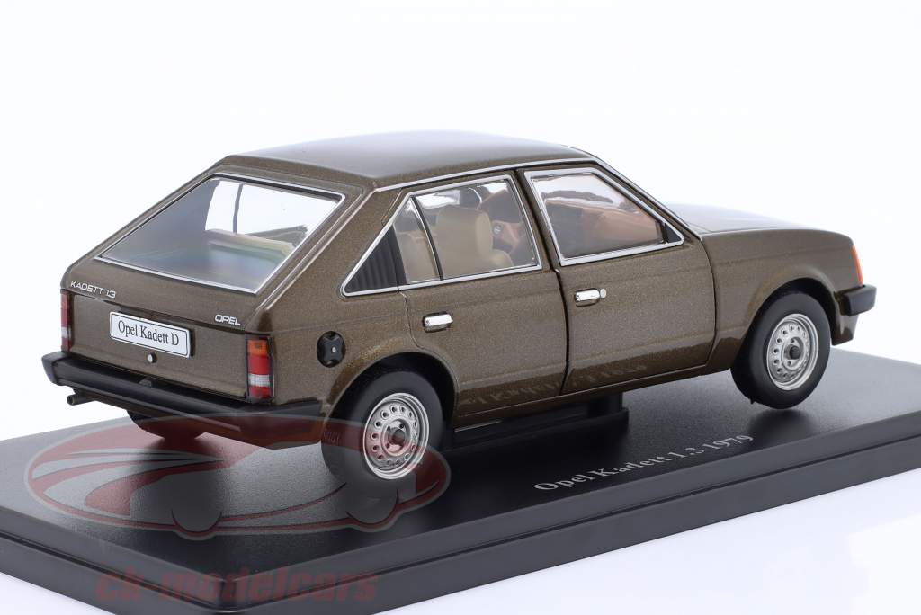 Opel Kadett D 1.3 Ano de construção 1979 marrom metálico 1:24 Hachette