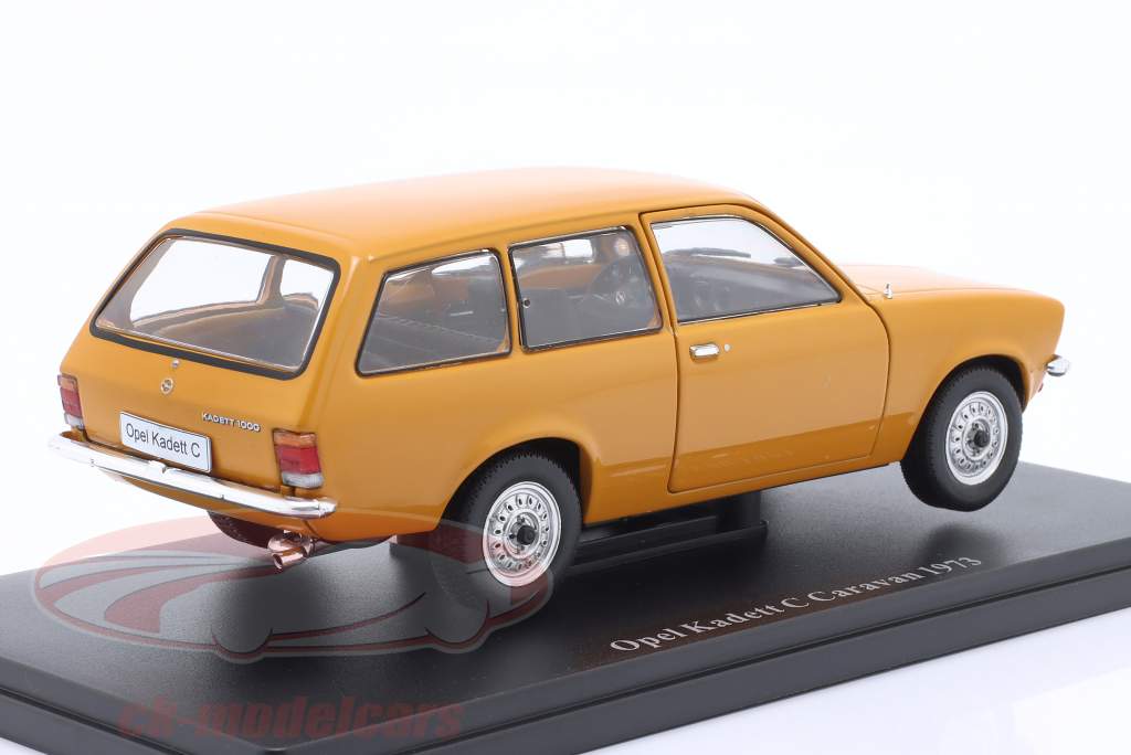 Opel Kadett C Caravan Anno di costruzione 1973 arancia 1:24 Hachette