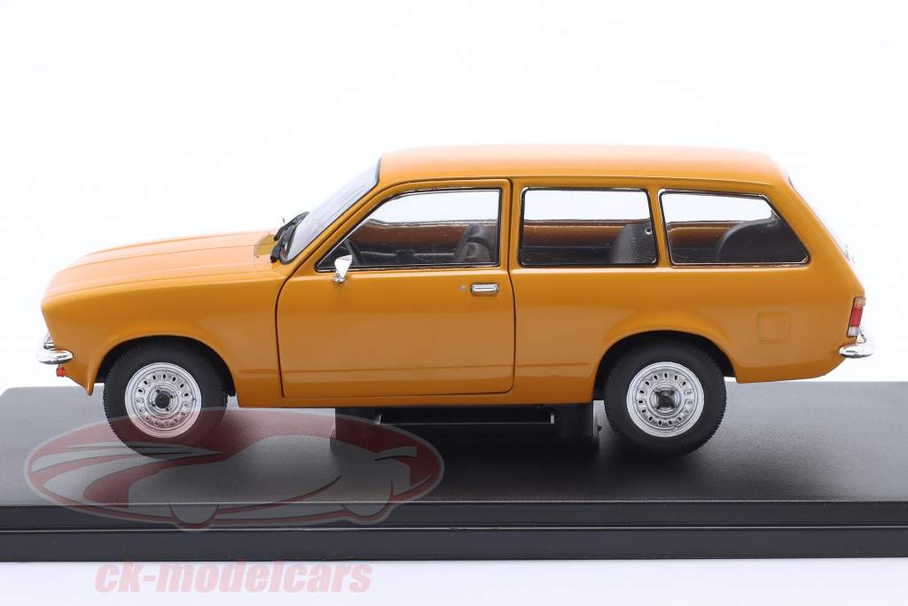 Opel Kadett C Caravan year 1973 orange 1:24 Hachette