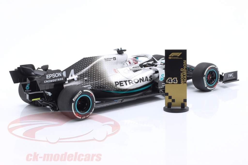 L. Hamilton Mercedes-AMG F1 W10 #44 Etats-Unis GP formule 1 Champion du monde 2019 1:18 Minichamps