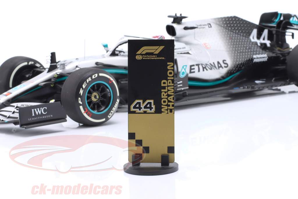 L. Hamilton Mercedes-AMG F1 W10 #44 USA GP formel 1 Verdensmester 2019 1:18 Minichamps