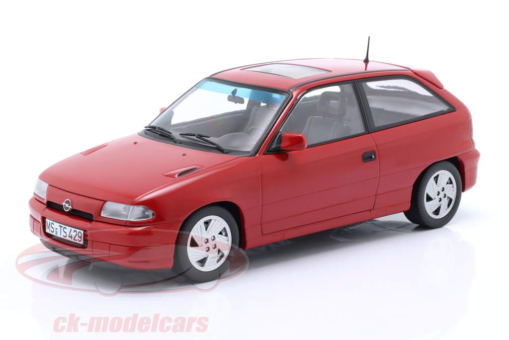 Opel Astra GSi Année de construction 1991 rouge 1:18 Norev