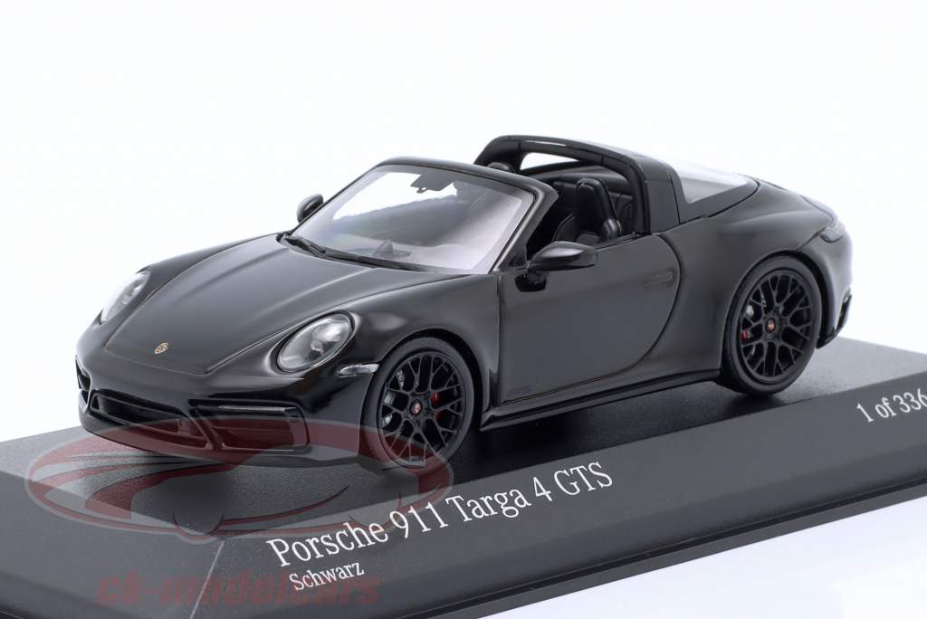 Porsche 911 (992) Targa 4 GTS Anno di costruzione 2022 nero 1:43 Minichamps