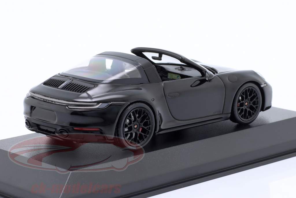 Porsche 911 (992) Targa 4 GTS Año de construcción 2022 negro 1:43 Minichamps