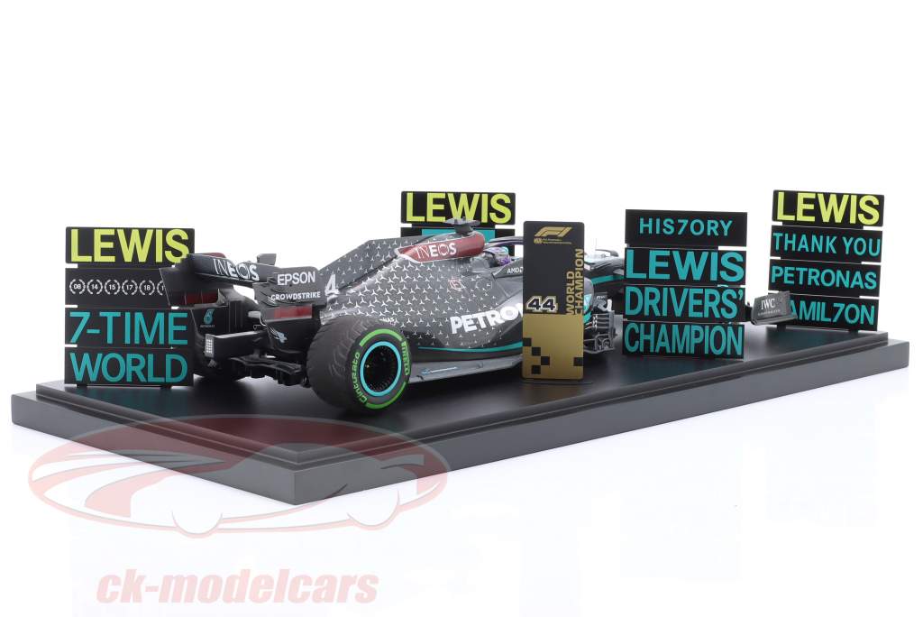 L. Hamilton Mercedes-AMG F1 W11 #44 Sieger Türkei GP Formel 1 Weltmeister 2020 1:12 Minichamps