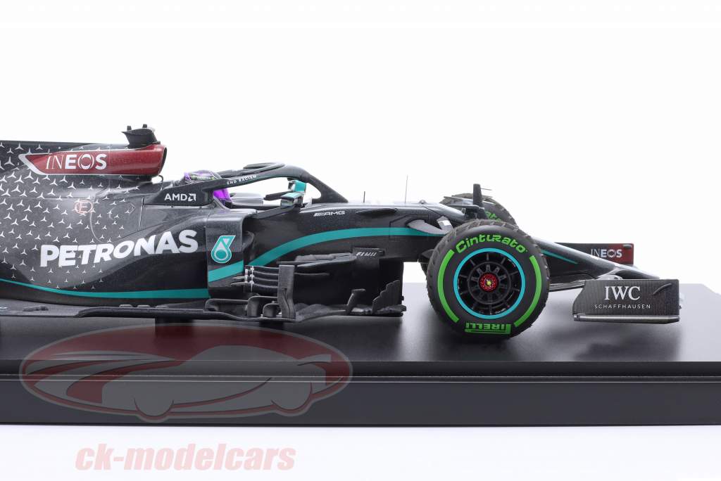 L. Hamilton Mercedes-AMG F1 W11 #44 gagnant turc GP formule 1 Champion du monde 2020 1:12 Minichamps