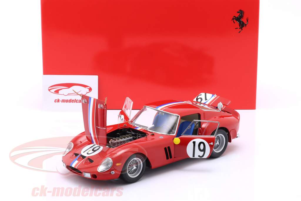Ferrari 250 GTO #19 第二名 24h LeMans 1962 Guichet, Noblet 1:18 Kyosho