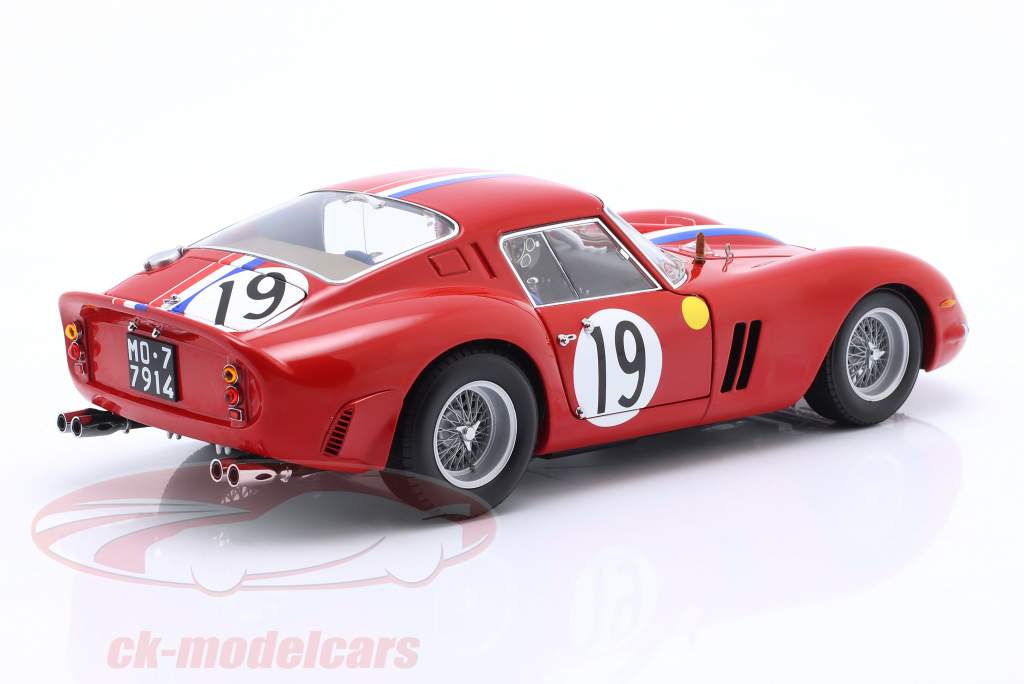 Ferrari 250 GTO #19 2ème 24h LeMans 1962 Guichet, Noblet 1:18 Kyosho