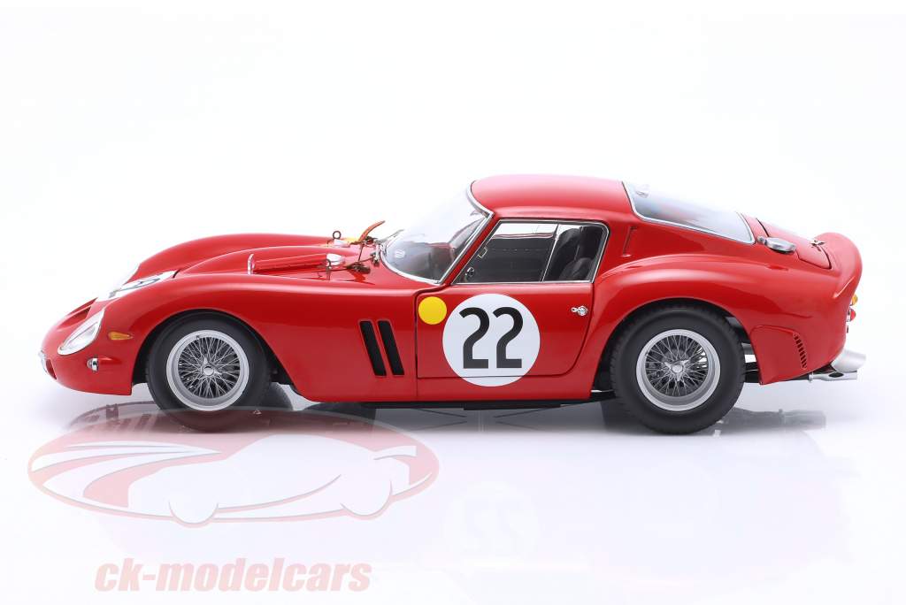 Ferrari 250 GTO #22 3rd 24h LeMans 1962 Elde, Beurlys 1:18 Kyosho